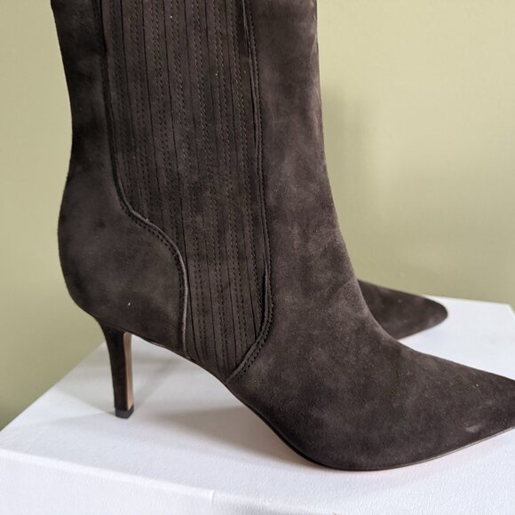 Veronica Beard Lisa 70 Mid-Heel Ankle Boots - Picture 8 of 12